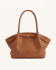 Hana Large Tote Bag - Brown