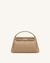 Carmen Top Handle Bag - Earth Brown