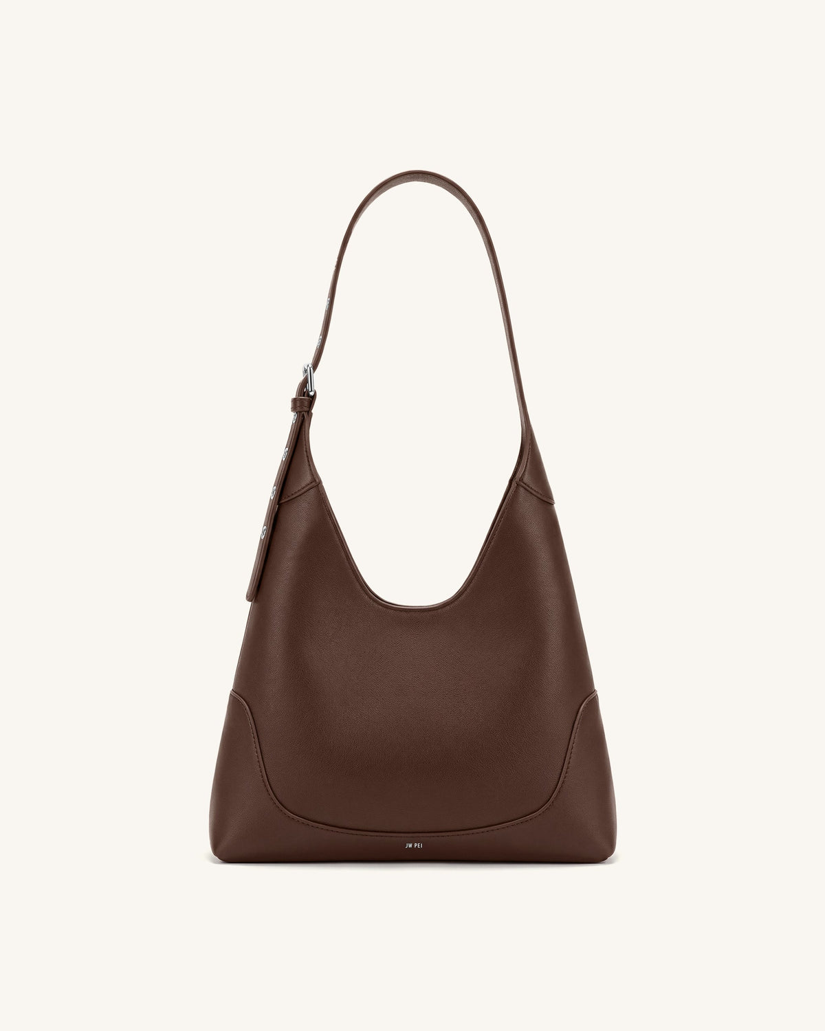 Willow Soft Hobo Shoulder Bag - Dark Brown