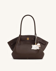 Little Sheep Bag Charm - White